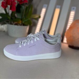 Cole Haan Woman's Shoes Grand Crosscourt Traveler Sneaker -lavander light purple